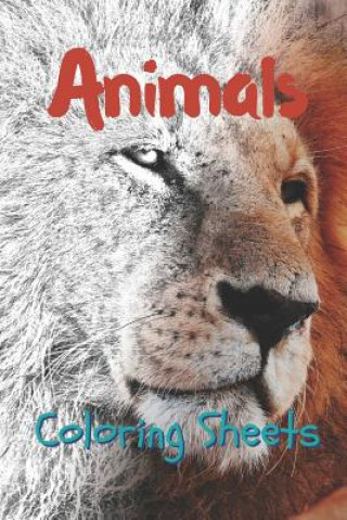 Kniha Animals Coloring Sheets: 30 Animals Drawings, Coloring Sheets Adults Relaxation, Coloring Book for Kids, for Girls, Volume 15 Julian Smith