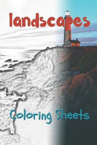 Kniha Landscape Coloring Sheets: 30 Landscape Drawings, Coloring Sheets Adults Relaxation, Coloring Book for Kids, for Girls, Volume 1 Julian Smith