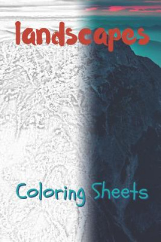 Carte Landscape Coloring Sheets: 30 Landscape Drawings, Coloring Sheets Adults Relaxation, Coloring Book for Kids, for Girls, Volume 3 Julian Smith