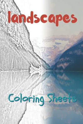 Kniha Landscape Coloring Sheets: 30 Landscape Drawings, Coloring Sheets Adults Relaxation, Coloring Book for Kids, for Girls, Volume 11 Julian Smith