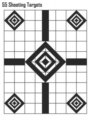 Knjiga 55 Shooting Targets: Classic Shooting Targets Special Targets