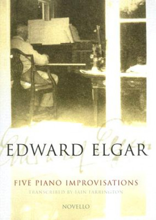 Libro Edward Elgar: Five Piano Improvisations Iain Farrington