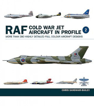 Book Raf Cold War Jet Aircraft in Profil Chris Sandham-Bailey