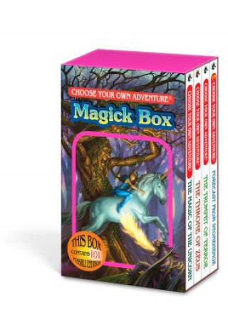 Könyv Choose Your Own Adventure 4-Book Boxed Set Magick Box (the Magic of the Unicorn, the Throne of Zeus, the Trumpet of Terror, Forecast from Stonehenge) Deborah Lerme Goodman