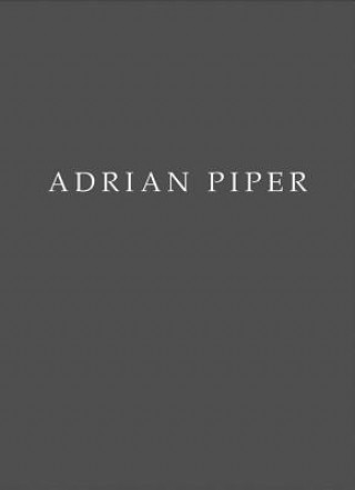 Kniha Adrian Piper Begum Yasar