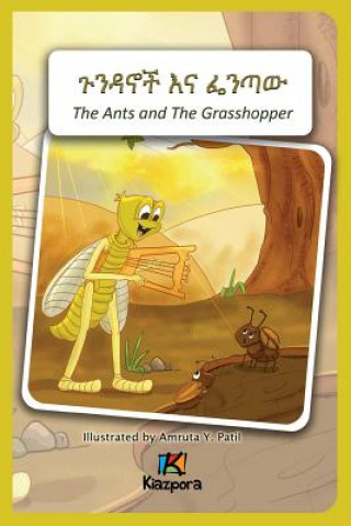 Kniha The Ants and The Grasshopper - Amharic Children's Book Kiazpora
