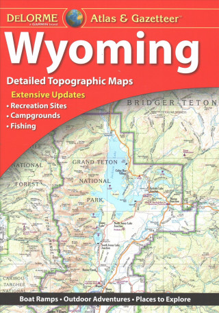 Kniha Delorme Atlas & Gazetteer: Wyoming Rand Mcnally