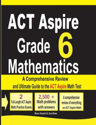 Kniha ACT Aspire Grade 6 Mathematics Reza Nazari