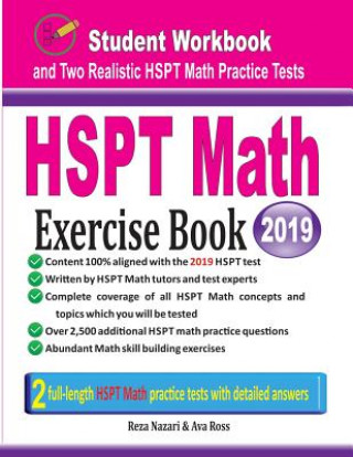 Knjiga HSPT Math Exercise Book Reza Nazari