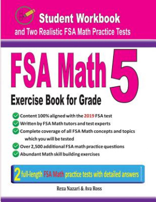 Книга FSA Math Exercise Book for Grade 5 Reza Nazari