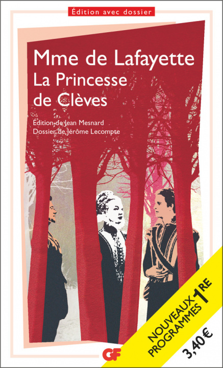 Carte La princesse de Cleves Marie-Madeleine de LaFayette
