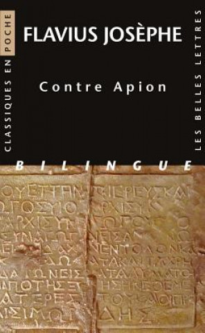 Kniha Contre Apion Sylvie-Anne Goldberg