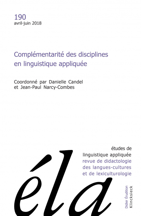 Kniha Etudes de Linguistiq 