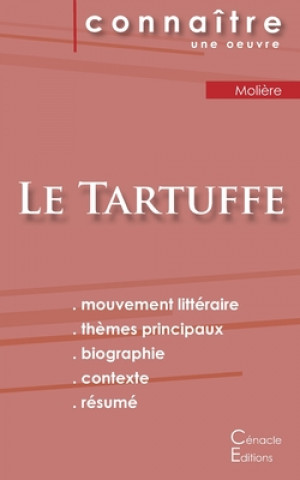 Carte Fiche de lecture Le Tartuffe de Moliere (analyse litteraire de reference et resume complet) Moli?re