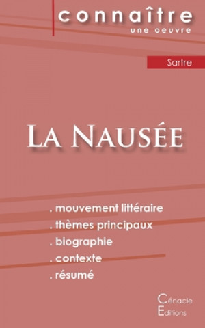 Kniha Fiche de lecture La Nausee de Jean-Paul Sartre (Analyse litteraire de reference et resume complet) Jean-Paul Sartre
