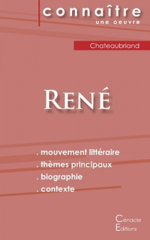 Kniha Fiche de lecture Rene de Chateaubriand (Analyse litteraire de reference et resume complet) François-René De Chateaubriand