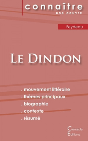 Kniha Fiche de lecture Le Dindon (Analyse litteraire de reference et resume complet) Georges Feydau