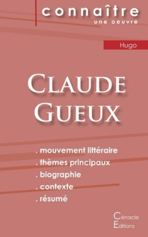 Knjiga Fiche de lecture Claude Gueux de Victor Hugo (Analyse litteraire de reference et resume complet) Victor Hugo
