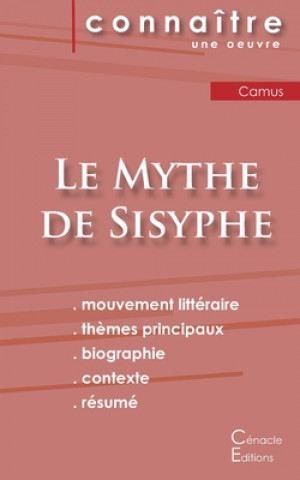 Kniha Fiche de lecture Le Mythe de Sisyphe de Albert Camus (Analyse litteraire de reference et resume complet) Albert Camus