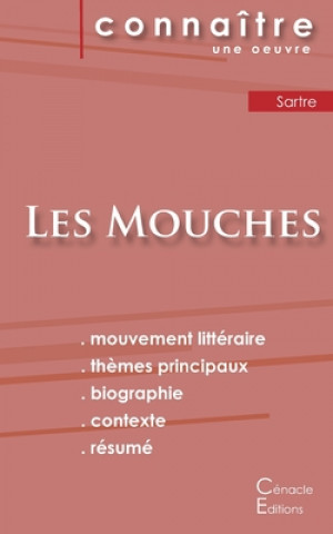Kniha Fiche de lecture Les Mouches de Jean-Paul Sartre (Analyse litteraire de reference et resume complet) Jean-Paul Sartre