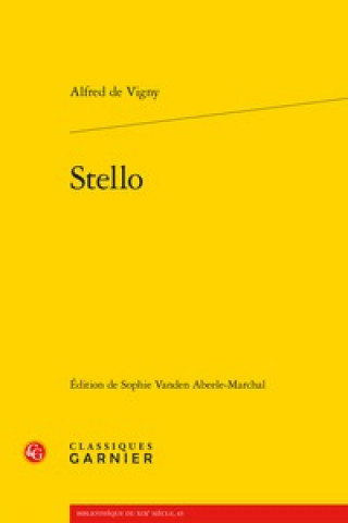Carte Stello Alfred De Vigny