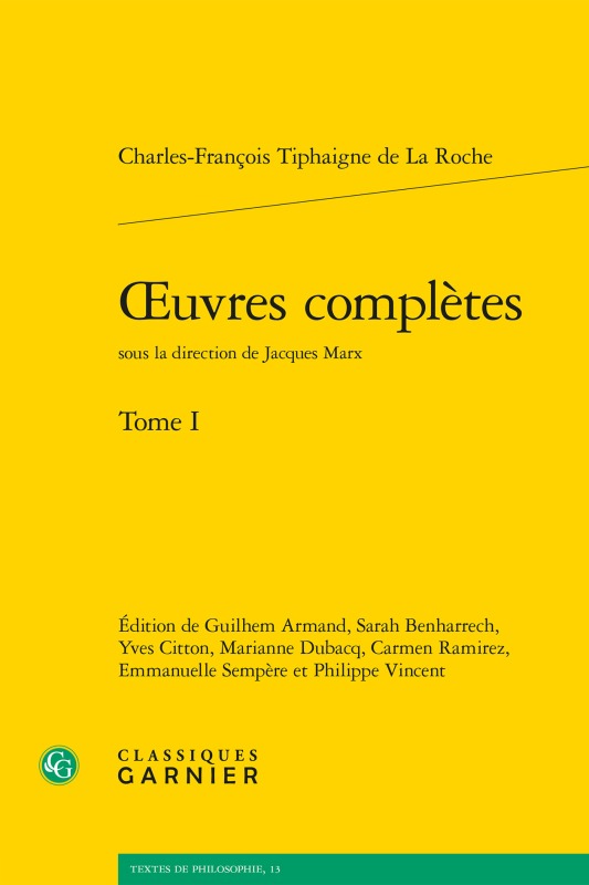 Kniha Oeuvres Completes Charles-Francois Tiphaigne De La Roche