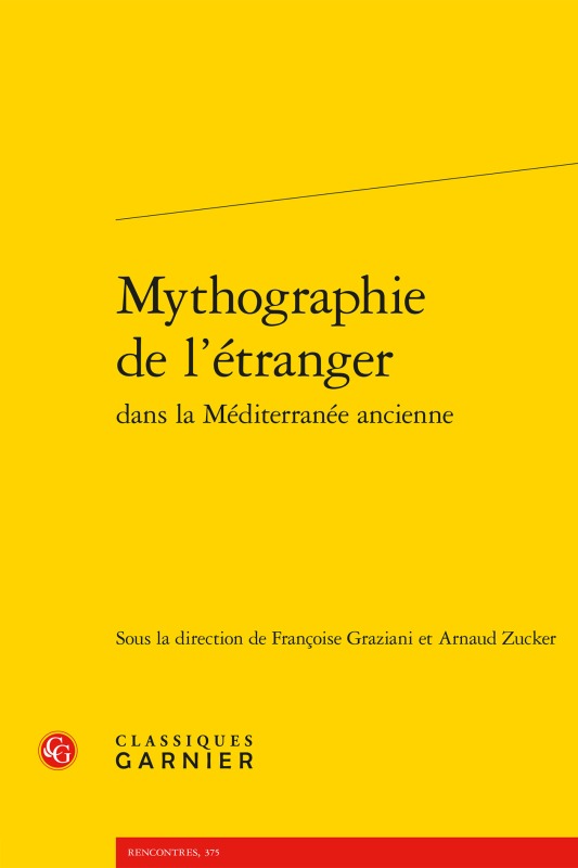 Kniha Mythographie de l'Etranger Francoise Graziani