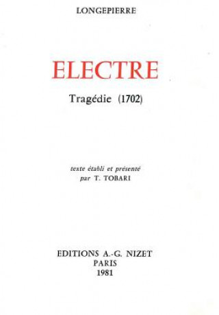 Carte Electre: Tragedie (1702) Tomoo Tobari