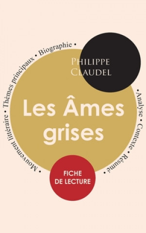 Kniha Fiche de lecture Les Ames grises (Etude integrale) Philippe Claudel