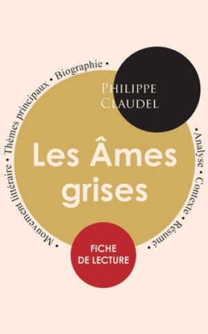 Carte Fiche de lecture Les Ames grises (Etude integrale) Philippe Claudel