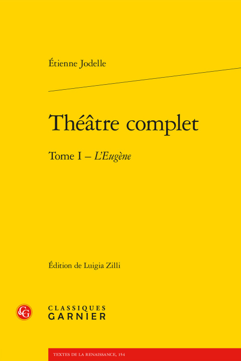 Book L'Eugene Etienne Jodelle