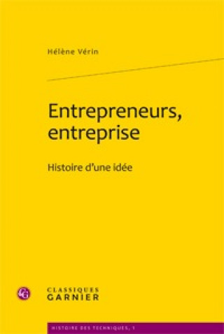 Carte Entrepreneurs, Entreprise: Histoire D'Une Idee Helene Verin