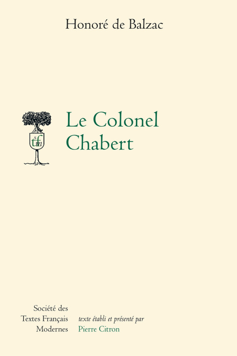 Kniha Le Colonel Chabert Honore de Balzac