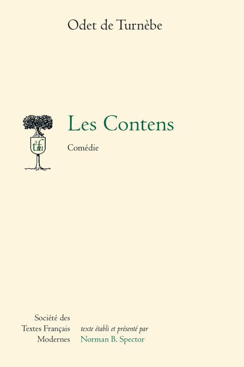 Knjiga Les Contens Odet de Turnebe