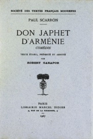 Knjiga Don Japhet d'Armenie Paul Scarron