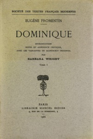 Book Dominique Eugene Fromentin