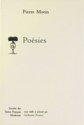 Buch Poesies Pierre Motin