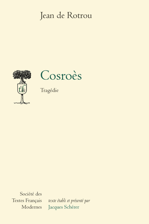 Libro Cosroes Jean De Rotrou