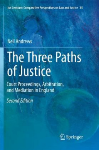 Könyv The Three Paths of Justice Neil Andrews
