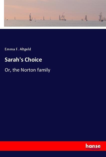 Książka Sarah's Choice Emma F. Altgeld