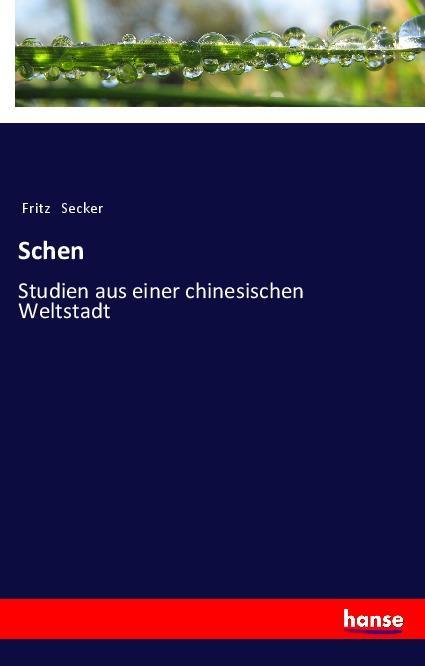 Knjiga Schen Fritz Secker