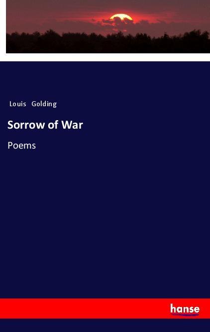 Kniha Sorrow of War Louis Golding