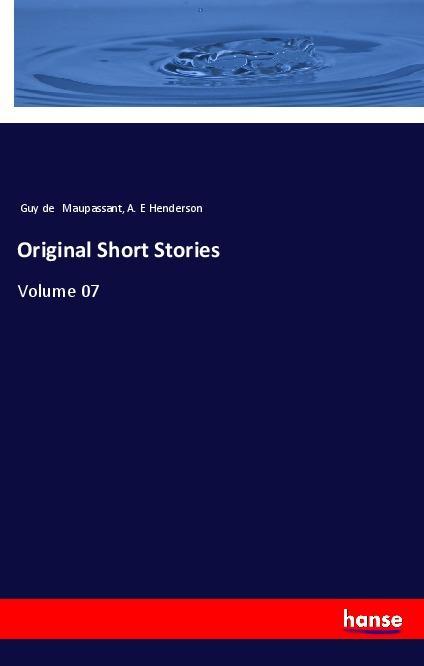 Книга Original Short Stories Guy de Maupassant