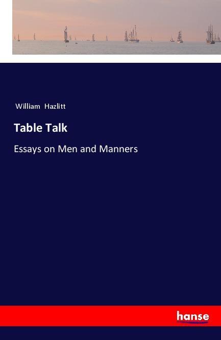 Kniha Table Talk William Hazlitt