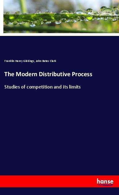 Libro The Modern Distributive Process Franklin Henry Giddings