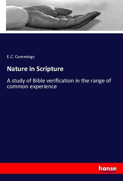 Knjiga Nature in Scripture E. C. Cummings