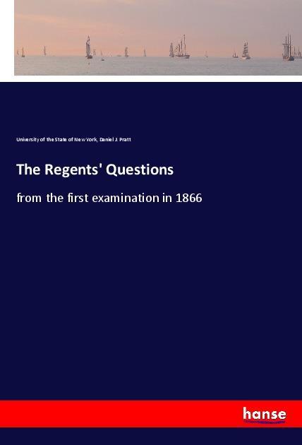 Książka The Regents' Questions University of the State of New York