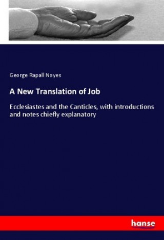 Kniha A New Translation of Job George Rapall Noyes