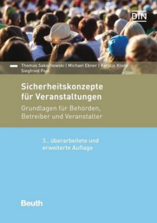 Książka Sicherheitskonzepte für Veranstaltungen Michael Ebner