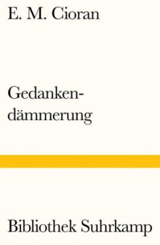 Книга Gedankendämmerung E. M. Cioran